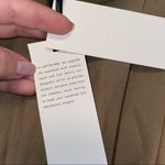 Lattelier High Waisted Pleated Pants Size XL Brown Photo 4