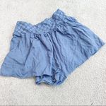 American Eagle  blue boho crochet flow shorts Photo 0