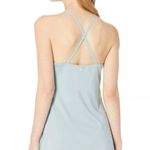 Madewell Flex Fitness Dress In Blue Horizon Muted Blue Grey Size S Photo 1