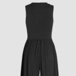 Cider Viral Tiktok Black Solid Sleeveless Wide Leg Jumpsuit Size 0X NWT #3272 Photo 3
