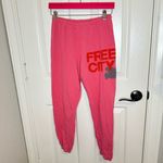 Free City Pink Dove Pull On Jogger Sweatpants Photo 1