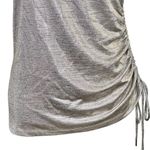 Maison d’ Amelie Women’s Top One Shoulder Ruched Side Metallic Size M Gold Size M Photo 4