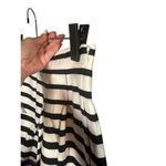 White House | Black Market WHBM White Black Purple Striped Flare Lined A-Line Skirt Women Sz 6 Photo 6