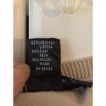 August Silk Sleeveless Tank Top Beige Knit Silk Blend Women's Small Photo 2