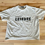 White Fox Boutique white fox leisure vol 3.5 oversized boxy fit tee Photo 0