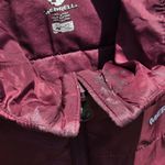 Merrell Merrill Puffer Jacket Burgundy Medium Lightweight Photo 6