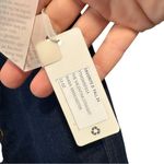 Favorite Daughter Valentina High Rise Straight Cuffed Jeans Manchester Denim 26 Blue Photo 2