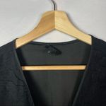 Boutique SEN Black Long Sleeve Wrap Front Romper 3 L Size L Photo 2