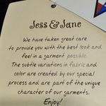 NEW Jess & Jane Black 3/4 Sleeve Cotton Fashion Shoes and Purses Top Size Small Photo 7