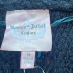 Romeo + Juliet Couture knit and croche sweater vest black size Medium EUC Photo 3