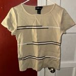 Style & Co . Women’s Short Sleeve Blouse Size Small - Beige Photo 2
