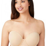 Wacoal  Red Carpet Strapless sand/nude Underwire Bra 38 D Photo 0
