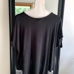 Lavender Field  Black Lightweight Top Photo 1