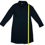 NWOT American Giant Women's Black Popover Dress Size M Knee Length Casual Size M Photo 4