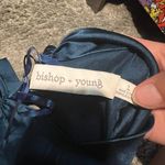 Bishop and Young  Women's Satin Tie Neck Halter Blouse Top Size L Photo 9