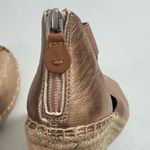 Gentle Souls Gentle Souls Kenneth Cole Charli Cross Elastic Wedge Sandals Rose Gold 7 Shoes Photo 10