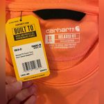 Carhartt NWT Women's Relaxed Fit French Terry Short-Sleeve Sweatshirt sz XS Photo 2