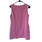 Queen of Sparkles Diagonal Metallic Fringe Dress Pink Photo 7