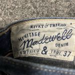 Madewell  Vintage Heritage Cropped Jeans Womens Size 29 Distressed Medium Wash Photo 2