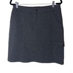 Duluth Trading Company Women’s Utility Cargo Grey Skirt 10 Gray Photo 0