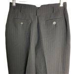 Joe Benbasset  Straight Leg Dress Pants 0 Black Pin Stripe Pockets Low Rise Photo 3