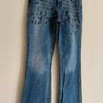 EXPRESS Women’s Boot Cut Jeans with Beaded Detail - Size 5/6 Rare Photo 2