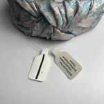 Anthropologie • Grey/Blue/Yellow Satin Knotted Headband Photo 1