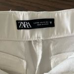 ZARA  Women's White Shorts Photo 4
