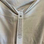 Lululemon Align Side-Stripe Short 6” Biker Shorts Athletic Cream NWT Size 12 Photo 4