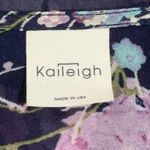 Kaileigh  Women Multicolor Floral Print Sheer Coverups Kimono Size S/M Photo 5