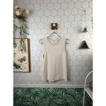 Evereve  Tatum Cream Textured Sweater Tank - Size - Small Photo 2