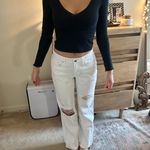Only  White Straight Leg Jeans Photo 6