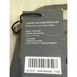 Serra Ladies Leather Wristlet‎ By  With Double Zip & Pocket Compartments Photo 2