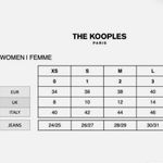 The Kooples Dress Womens Size Medium Feminine Rose Floral Ruffle Pleats Pretty Photo 14