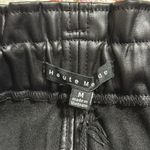 Haute Monde  women’s size medium black skirt belted pockets biker sexy date night Photo 5