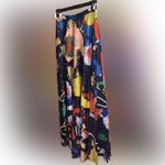 NWT Ralph Lauren Purple Label MAQUIRE Cotton Satin Artist Paint Splatter Skirt 6 Red Photo 6