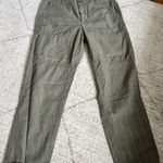 American Eagle  Green Stripe Pants Photo 3