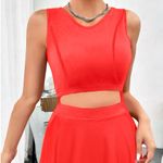 Club Monaco Sexy Women’s  Orange Cutout Tika Dress. Size Small Photo 10
