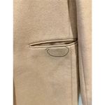 ZARA Women’s Minimalist Tan Overcoat Elegant Classic Business Casual Formal S Photo 2