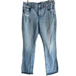 American Eagle American‎ Eagle Jeans Women's 12 90s Low Rise Skinny Kick Stretch Denim Raw Hem Photo 12