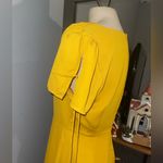 J.Crew  Mercantile Elegant mustard Yellow V-Neck Dress woman’s size 4 small Photo 2