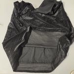 Wild Fable Dress Size Medium Black Velvet Ribbed Mini Slip Dress Photo 6