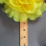 6 Flower Pins for Hair, Clothes or hats‎ Colorful Feathers too, size 6 Photo 4