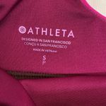 Athleta 80 EUC Coastline Bikini Top Electric Fuchsia Pink Purple S athleisure Photo 5