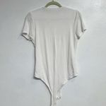 Wasabi + Mint  White Square Neck Bodysuit Sz L Photo 8