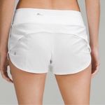 Lululemon NWT!  Speed Up Shorts Size 8 Regular WHITE New With Tags NWT RARE Photo 1