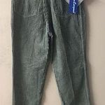 Vintage Deadstock Chardon Paris Gray Wide Wale Corduroy Pants NWT Size 5 Photo 1
