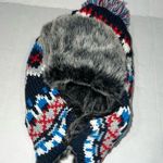 BP Faux Fur Fair Isle Ear Flap Beanie Photo 0