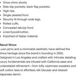 Vince Slouchy Chino Shorts Photo 5