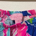 Lilly Pulitzer  Sain Top in Jungle Utopia Size Medium Floral Tropical Vacation Photo 2
